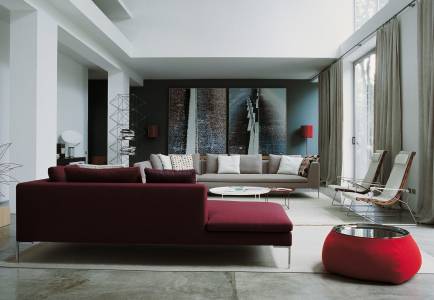 客厅高端沙发：charles sofa
