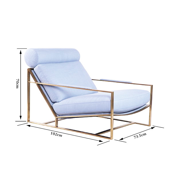 高档现代躺椅尺寸