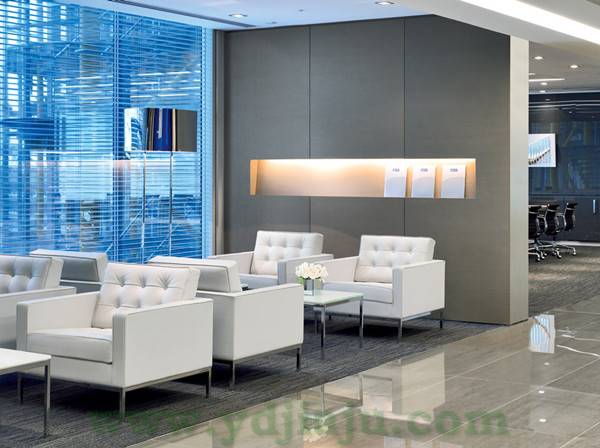 【不锈钢办公家具】诺尔沙发 Florence Knoll Sofa 场景4