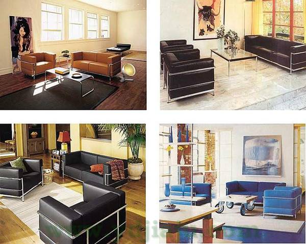 柯布西耶沙发 Le Corbusier Sofa Lc3 1