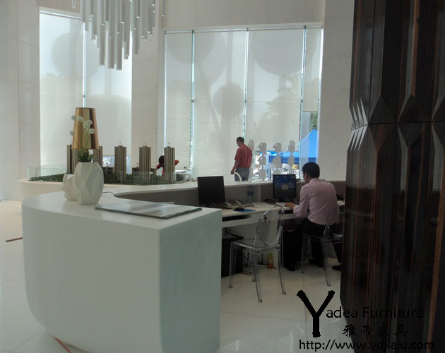 宝安中心区碧海玉湖售楼处工程