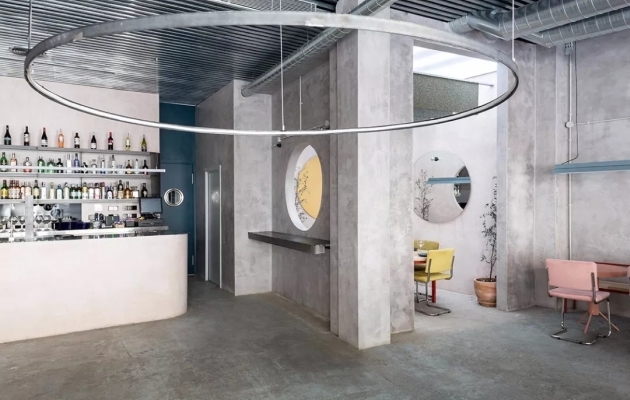 西班牙餐厅设计案例:极简而高级