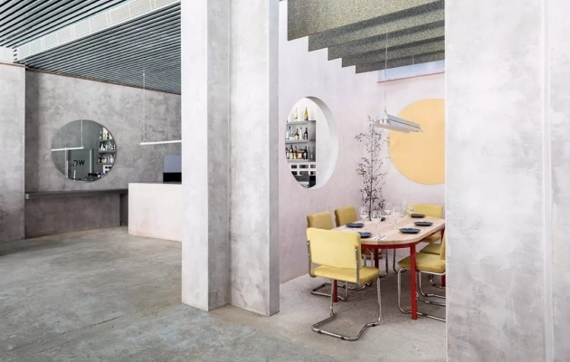 西班牙餐厅设计案例:极简而高级