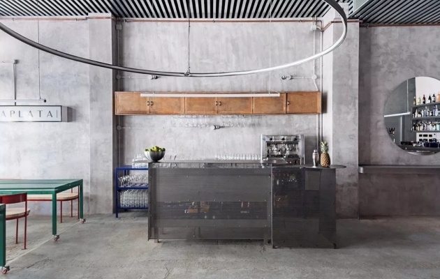 西班牙餐厅设计案例:极简而高级