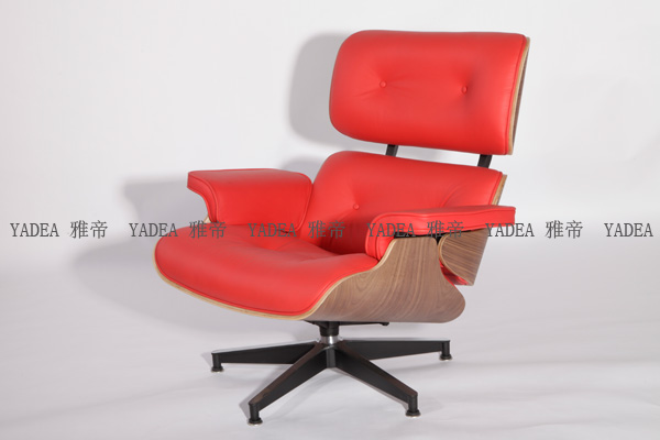 红色伊姆斯休闲椅