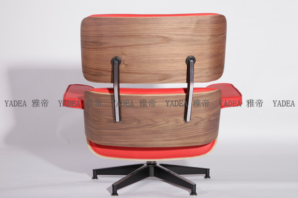 红色伊姆斯休闲椅