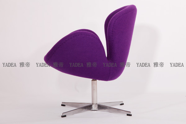紫色天鹅椅(purple swan chair)