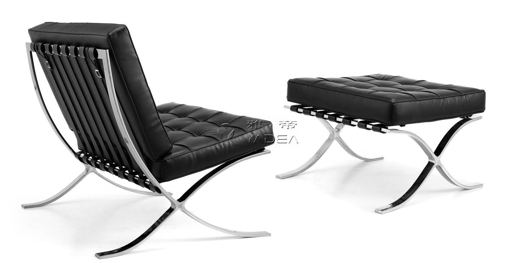 高档真皮休闲椅