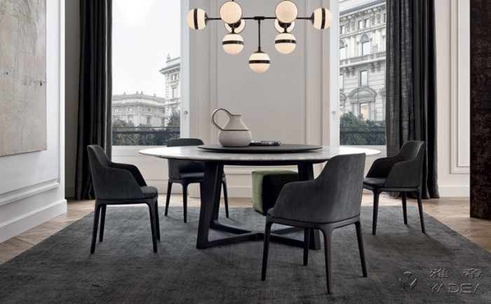 北欧简约实木餐椅