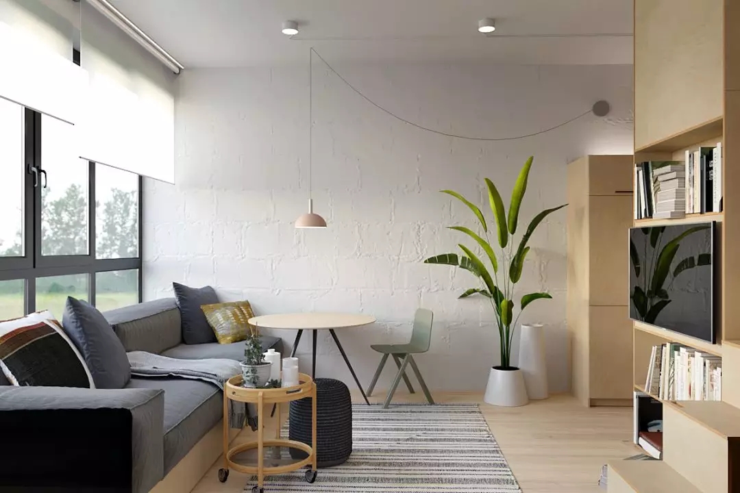 小而美的简约风格公寓