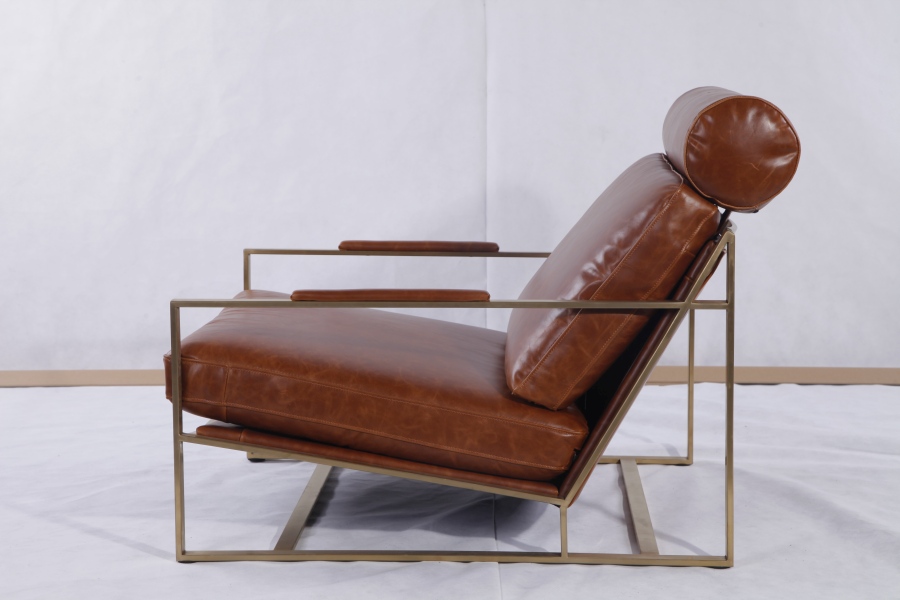 商务休闲真皮沙发