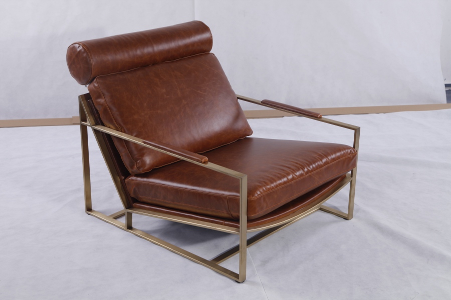 商务休闲真皮沙发