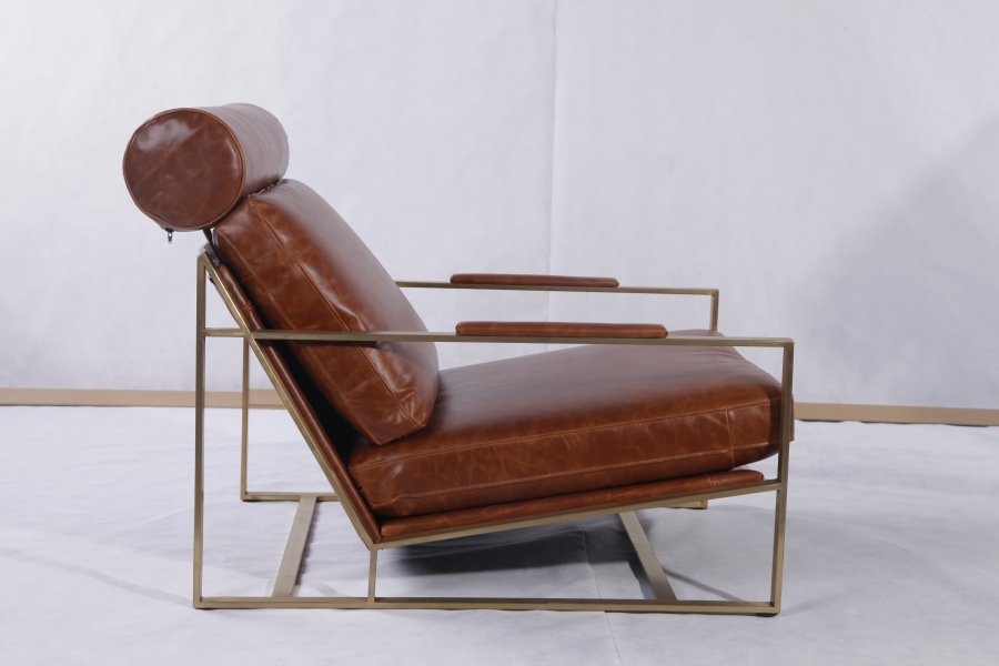 商务休闲真皮沙发