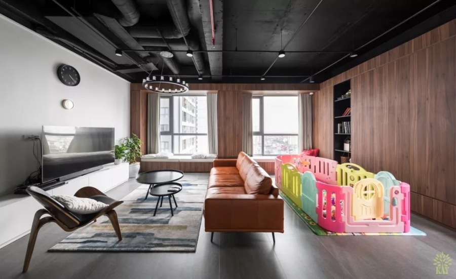 现代家具打造硬朗工业风