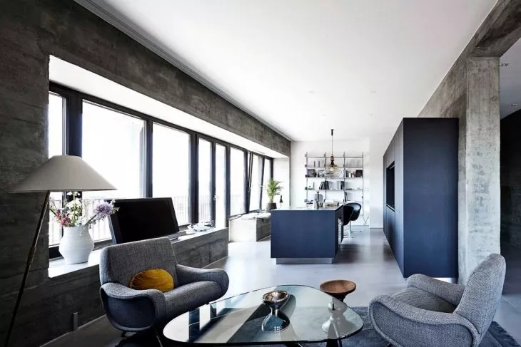 现代家具混搭硬朗工业风,彰显独特风格