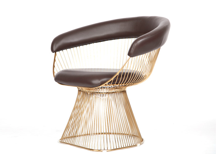 普拉特纳休闲椅（Platner Lounge Chair）
