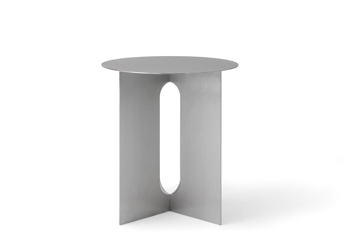 不锈钢圆形茶几