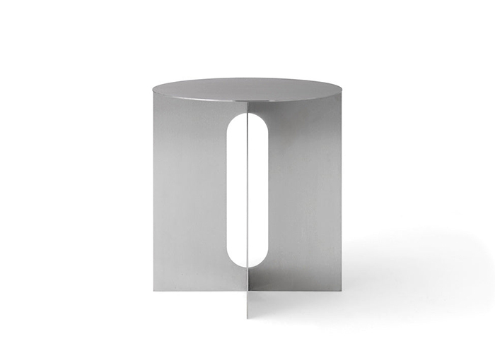 不锈钢圆形茶几