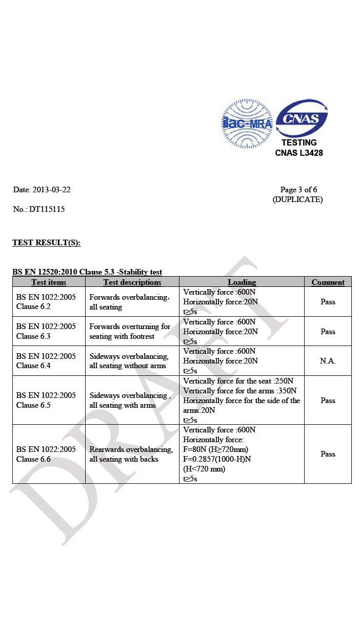 伊姆斯休闲椅认证
