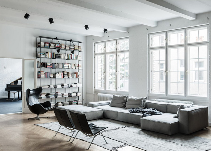 现代套房效果图