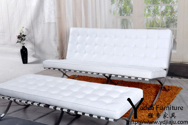 巴塞罗那椅脚凳(Barcelona Chair FootStool)