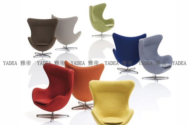 橙色蛋椅(orange egg chair)