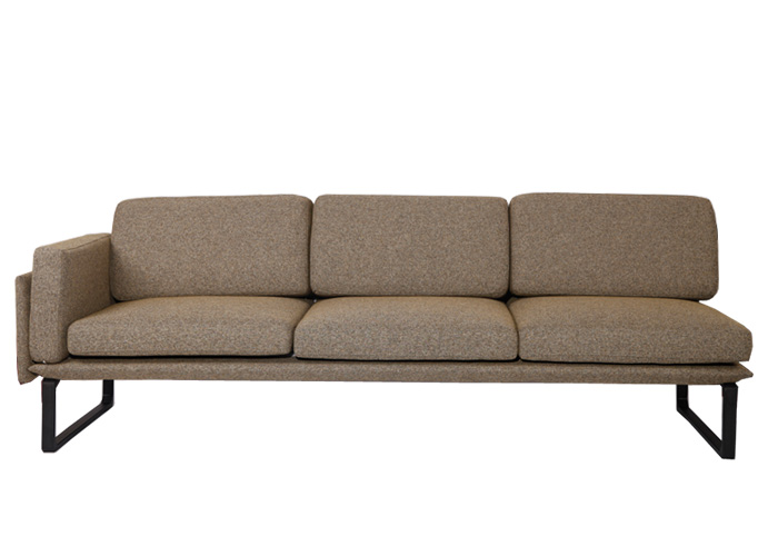 布艺转角沙发的一部分