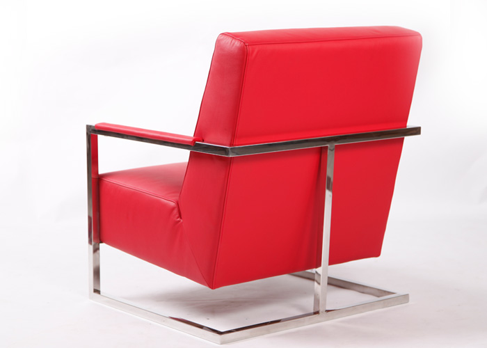 单人位真皮沙发