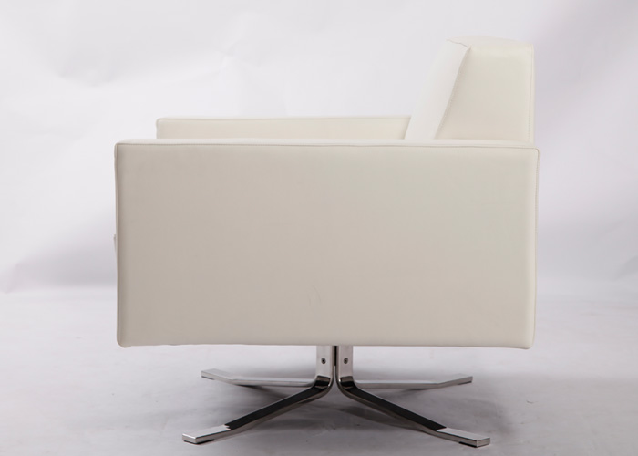 单人位真皮沙发椅（arm chair）