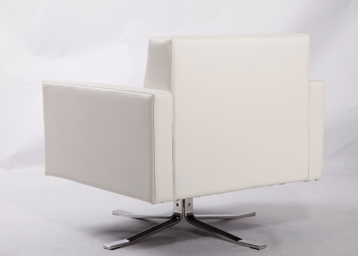 单人位真皮沙发椅（arm chair）