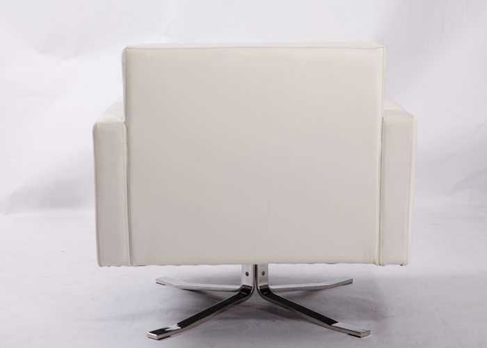 单人位真皮沙发椅（arm chair）