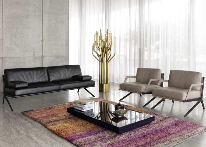 三人位休闲椅(De Sede - DS-60 3 Seater Sofa)