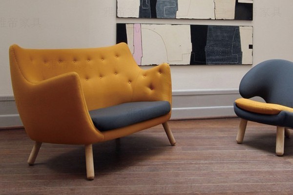 双人位塘鹅椅(Two Seater Pelican Chair)