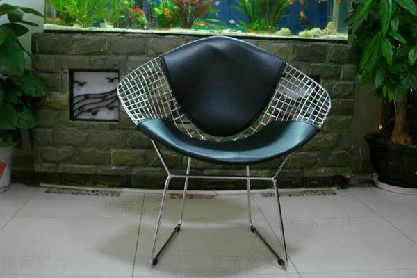 休闲铁线椅子（Diamond Arm Chair）