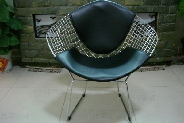 休闲铁线椅子（Diamond Arm Chair）