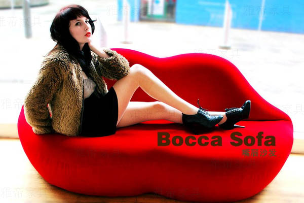 嘴唇沙发(Bocca sofa)|玛丽莲沙发(Marilyn sofa) 嘴唇沙发(Bocca sofa)|玛丽莲沙发(Marilyn sofa)