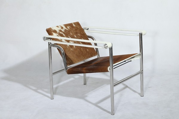 柯布西耶设计的扶手工艺椅 LC1 Sling Chair