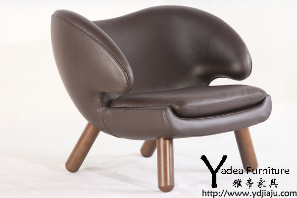 诗人椅--真皮塘鹅椅