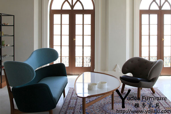 诗人椅--真皮塘鹅椅