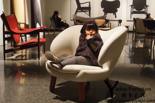 诗人椅--真皮塘鹅椅