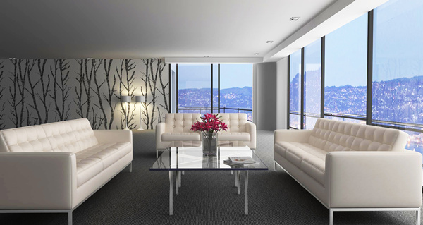 会客厅、大堂家具配套方案3