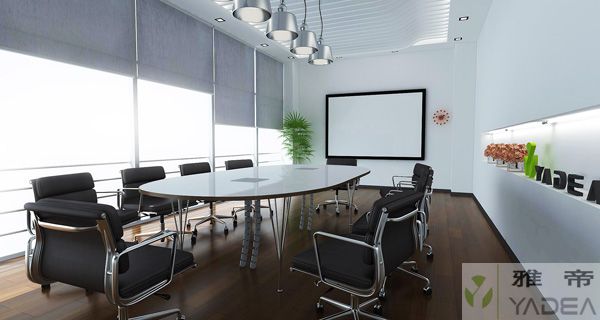 现代办公室效果图