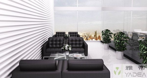 现代办公室效果图