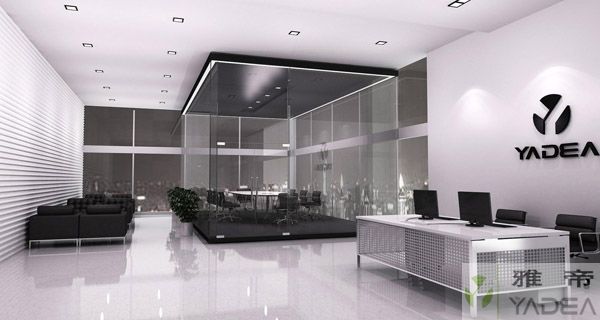 现代办公室效果图