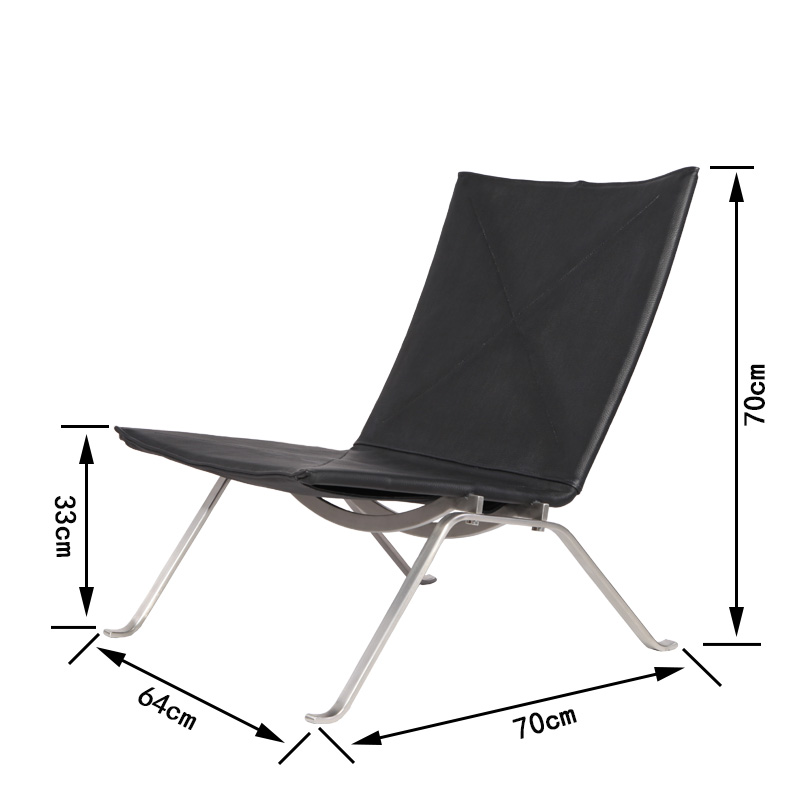 现代创意休闲椅(PK22 Easy Chair)图片