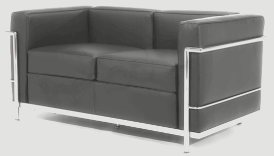 真皮办公沙发 LC2 le Corbusier