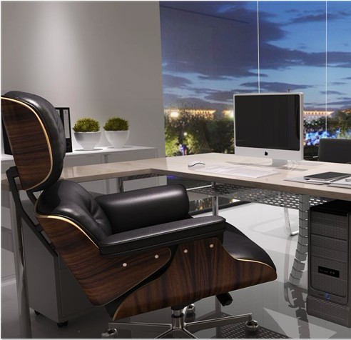 雅帝家具公司经理办公室设计效果图