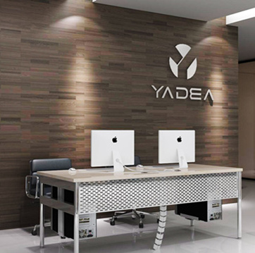 雅帝家具公司前台和接待区设计效果图