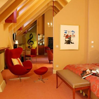 辉盛阁国际公寓设计效果图(雅帝配套家具工程案例)