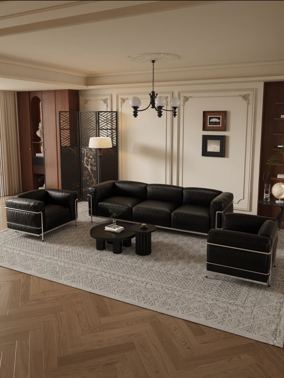 经典再现 | 柯布西耶 LC3 真皮沙发，回溯包豪斯美学